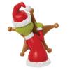 Department 56 Dr. Seuss Grinch Hiding Behind Star Sculpted Christmas Tree Topper, 8.5 Inch, Multicolor view 2