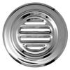 Brixwell 834SPS Polished Stainless Steel 5-5/16" No-Draft Speak-Thru view 4