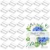 Yalikop Acrylic Place Card Holders 1.2 Inch Name Card Holder Stands Clear Table Number Stands Wedding Sign Holders Display Stand for Table Wedding Photos Office Menu Meeting(50 Pieces) view 1