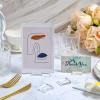 Yalikop Acrylic Place Card Holders 1.2 Inch Name Card Holder Stands Clear Table Number Stands Wedding Sign Holders Display Stand for Table Wedding Photos Office Menu Meeting(50 Pieces) view 4
