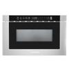 COSMO COS-12MWDSS-NH 24 in. Haven Collection 1.2 cu. ft. Built-in Microwave Drawer, Touch Controls, Defrosting Rack in Stainless Steel view 1
