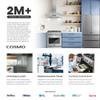 COSMO COS-12MWDSS-NH 24 in. Haven Collection 1.2 cu. ft. Built-in Microwave Drawer, Touch Controls, Defrosting Rack in Stainless Steel view 4