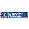 ArogGeld Educational Psychologist Metal Sign Educational Psychologist Gift Educational Psychologist Decor Sign Custom Street Metal Sign Retro Shabby Chic Wall Art Wall Hanger Home Decor Wall Decor view 2