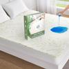 California King Mattress Protector Waterproof Mattress Pad Washable Bamboo Rayon Mattress Cover Breathable Noiseless Bed Protector 5" - 21'' Elastic Fitted Deep Pocket view 1