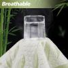 California King Mattress Protector Waterproof Mattress Pad Washable Bamboo Rayon Mattress Cover Breathable Noiseless Bed Protector 5" - 21'' Elastic Fitted Deep Pocket view 4