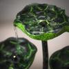 XXZY Tabletop Fountains Tabletop Fountain Creative Lotus Leaf Resin Desktop Fountain Living Room Office Desktop Small Water View Water Fountain Exquisite Decoration view 3