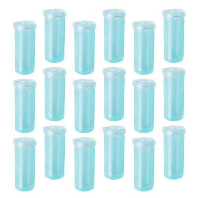 Garneck 200Pcs Floral Water Tubes Vials Stem Rose Water Container Tubes Flower Nutrition with Cap for Flower Arrangements Milkweed Cuttings 4cm Light Green