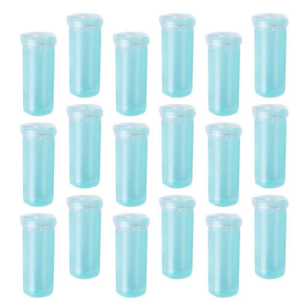 Garneck 200Pcs Floral Water Tubes Vials Stem Rose Water Container Tubes Flower Nutrition with Cap for Flower Arrangements Milkweed Cuttings 4cm Light Green