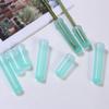 Garneck 200Pcs Floral Water Tubes Vials Stem Rose Water Container Tubes Flower Nutrition with Cap for Flower Arrangements Milkweed Cuttings 4cm Light Green view 2