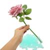 Garneck 200Pcs Floral Water Tubes Vials Stem Rose Water Container Tubes Flower Nutrition with Cap for Flower Arrangements Milkweed Cuttings 4cm Light Green view 4