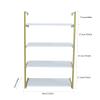 DYRABREST Modern Gold Simplicity Floating Shelves, Four-Tier 36 Inch Wall Mounted Selving for Bathroom, Living Room, Kithchen, Study, Bedroom, Etc view 3