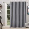 Archu Sheets Back tab Blackout Window Curtain Panels & Drapes Hall Dinning Living Thermal Insulated 100% Polyester Cotton (Grey, 84 Inch by 54 Inch- 1 Panel) view 1