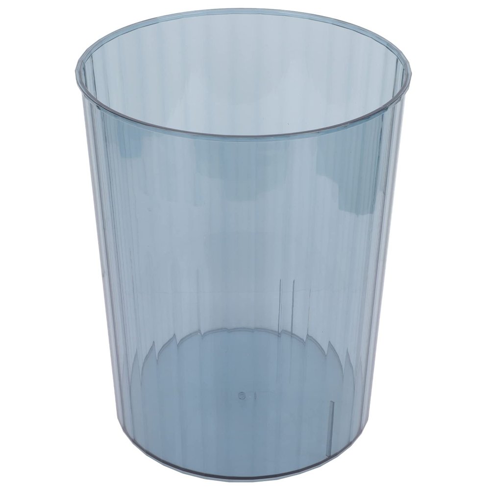 Cabilock Transparent Household Trash Can Modern Minimalist Waste Container for Office Bathroom and Bedroom Versatile Flower Arrangement Bucket and Waste Basket