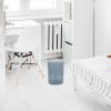Cabilock Transparent Household Trash Can Modern Minimalist Waste Container for Office Bathroom and Bedroom Versatile Flower Arrangement Bucket and Waste Basket view 4