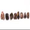 30PCS Multicolor Rhodonite w/Black Psilomelane Dendrites Cabochon Small Pebbles Polished Rose Pink Black Natural Gemstone Crystal Mineral Tumbled Stone Specimens - Brazil view 4