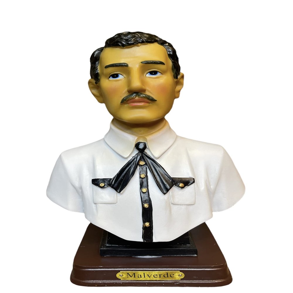 8 inch Busto de Estatua de Jess Malverde Sinaloa Figura Mxico Estatua Figure