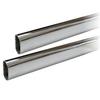 36" Oval Closet Rod (15mm x 30mm) | 2 Pack | Chrome view 1