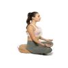 Shakti Warrior Zen Meditation Cushion - Sustainable Cork Fabric Cover, Lined with cotton and filled with treated buckwheat. Non-toxic, eco Friendly Meditation Pillow (15inch x 15inch x 5 Thick) view 2