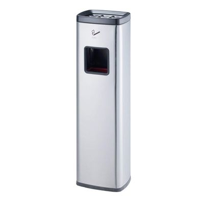 BDPP Ashtrays Ashtray Free Standing Stainless Steel Outdoor Ashtray Large Ash Urn Smoker Trash Can Ash Tray Column for Indoor Outdoor paHome Decor Home Office (Color : B)