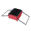 OUKANING Paper Log Briquette Maker Paper Press Machine Black and Red 15"12.2"7.1" view 4