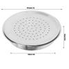 Refillable Coffee Pod, Stainless Steel Reusable Coffee Powder Capsule with Brush Spoon for Senseo HD7801 HD6592 view 4