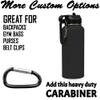 LaserGram Personalized Water Bottle, Mermaid, Stainless Steel Double Wall Vacuum Insulated with Flip Top Straw, Custom Engraved Gift (40oz / 1180ml Black) view 4