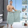 8 Piece Bathroom Towel Set|2 Oversized Large Bath Towels Sheet,2 Hand Towels,4 Washcloths|Ultra Soft Microfiber Towel Set for Bathroom Hotel,Highly Absorbent Quick Dry Bath Towel Collections,Aqua view 3