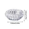 BDPP Ashtrays Ashtray Crystal Glass Ashtrays European Style Large Household Living Room Ash Tray Creative Personality Trend Large Living Room Decoration paHome Decor Home Office view 2