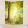 CORFOTO Fairy Tale Tree Tapestry Wall Hanging Fantasy Forest Giant Tree Vine Meadow Wall Tapestry for Kids Girls Bedroom Living Room Dorm Decor Childrens Room Decorations 70Wx92H inches Fabric view 3