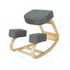 Giantex Kneeling Chair, Wood Posture Chair, Max Load 330 Lbs, Rocking Knee Chair with Soft Cushion, Natural Relief for Back, Shoulder or Neck Pain, Ergonomic Kneeling Chair for Office Home view 3