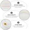 Beaupretty Dressing Table Makeup Organizer Rotating Skincare Storage Box for Home Office Stylish Sundries Holder for Efficient Desktop Organization Easy to Clean White view 3