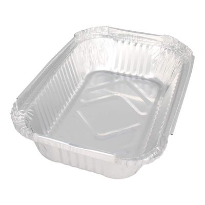 Aluminum Pans 100 Pack Disposable Foil Pans Cookware Great for Baking, Cooking, Grilling, Serving & Lining Steam Table Trays Chafers,Aicosineg