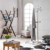XXZY Floor Coat Rack Coat Stand Stainless Steel Coat Rack Clothers Rack Floor Standing Coat Shelf Handbag 14 Hooks 39cmx185cm Coat Rack Tree Practical and Perfect Decoration view 3