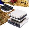 Multi Mini Waffle Maker 2 Inch 16Pcs Round Waffles, Commercial Non-stick Stainless Steel Waffle Maker for Restaurant Bakeries view 2