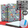 Grafopls 88212656-4 Ring Binder with Flap, A4, Rubber Closure, Includes Replacement and Separators, Carpeplus, Stickers Collection, Crown view 4