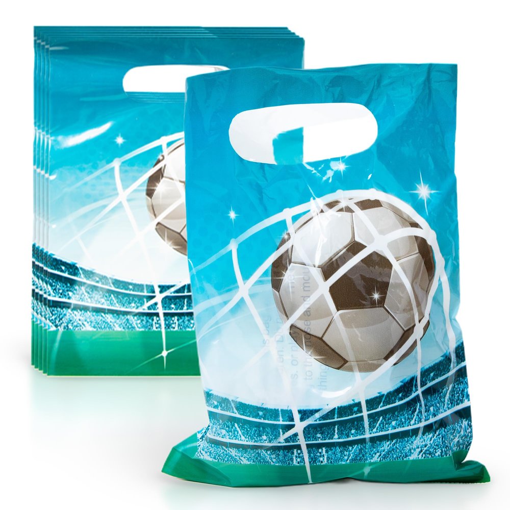 Procos - Party Loot Bags Football Soccer Fans Gift Bags Candy, 6 Pieces, PR93887