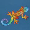 Glass Baron Gecko Kona Figurine view 2