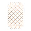 American Pro Dcor 28-Bottle Trimmable Wine Rack Lattice Panel Inserts in Unfinished Solid North American Cherry view 4