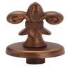 SSWBasics Boutique Cobblestone Fleur De Lis Finial for Dressmaker Forms view 1