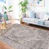 Martha Stewart x SAFAVIEH Area Rug Collection - 10' x 14', Ivory & Grey, Non-Shedding & Easy Cleaning, Ideal for Living Room, Bedroom, Office, Dining Space (MSR867A) view 2
