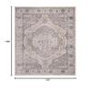 Martha Stewart x SAFAVIEH Area Rug Collection - 10' x 14', Ivory & Grey, Non-Shedding & Easy Cleaning, Ideal for Living Room, Bedroom, Office, Dining Space (MSR867A) view 3