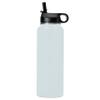 LaserGram Personalized Water Bottle, Dancing Girl, Stainless Steel Double Wall Vacuum Insulated with Flip Top Straw, Custom Engraved Gift (40oz / 1180ml Light Blue) view 2
