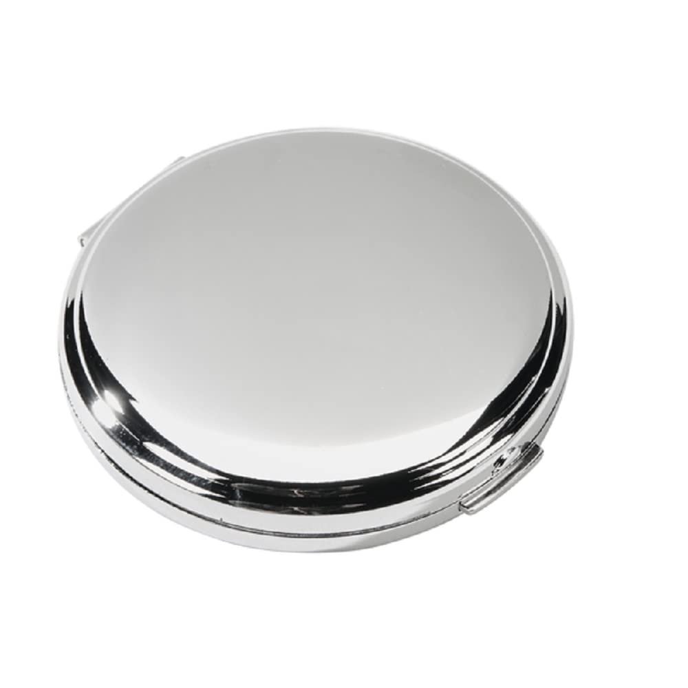 Creative Gifts 002519 Boston Round Compact Mirror, 2.25- inch Diameter