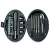 Creative Gifts International 20 Piece Tool Set | Tire Shaped Case | Compact Tool Kit | Screwdrivers Bits Sockets Knife | 2.25" X 5.25" | Gift Box Included view 1