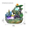 Tabletop Fountain Tabletop Fountain Resin Desktop Fountain Rockery Running Water Waterfalls Water View Decoration 11.03 Inches High Best Office Home Decor view 2