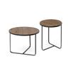 Park Hill Collection Buffet Riser,16.5inches Height,Natural Brown,Wood and Iron,Tall view 2