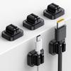 5Pack Cable Spring Holder Clips, Cord Organizer for Desk - Lamicall Adjustable Cord Wire Holder Keeper, Phone Charger Organizer Clips, Wire Cable Management for Nightstand Wall Car Office Desktop view 1