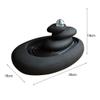 Tabletop Fountain Tabletop Fountain Ceramic Desktop Fountain Creative Rotate Crystal Ball Water Fountain Crafts Decoration 7.48 Inches Best Office Home Decor view 2