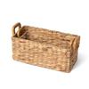 Woven Water Hyacinth Rectangle Storage Basket Set view 2