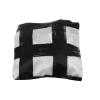 BEEFLYING 3 Pcs Foldable Shopping Bags Reusable Grocery Bags Heavy Duty Tote Polyester Bags for Shopping Home Travel Outdoor Camping (Tartan Pattern) view 2